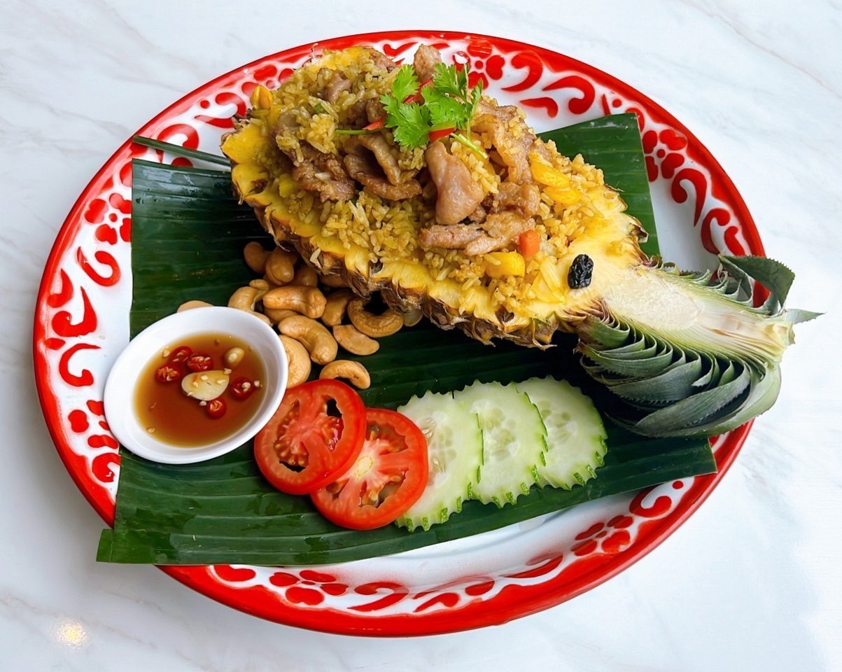 Pineapple Fried Rice with Shrimp